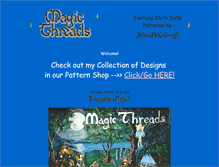Tablet Screenshot of magicthreads.com